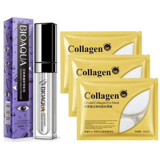 Serum Para Pestañas + Obsequio 3 Mascarilla de Colágeno para las Ojeras